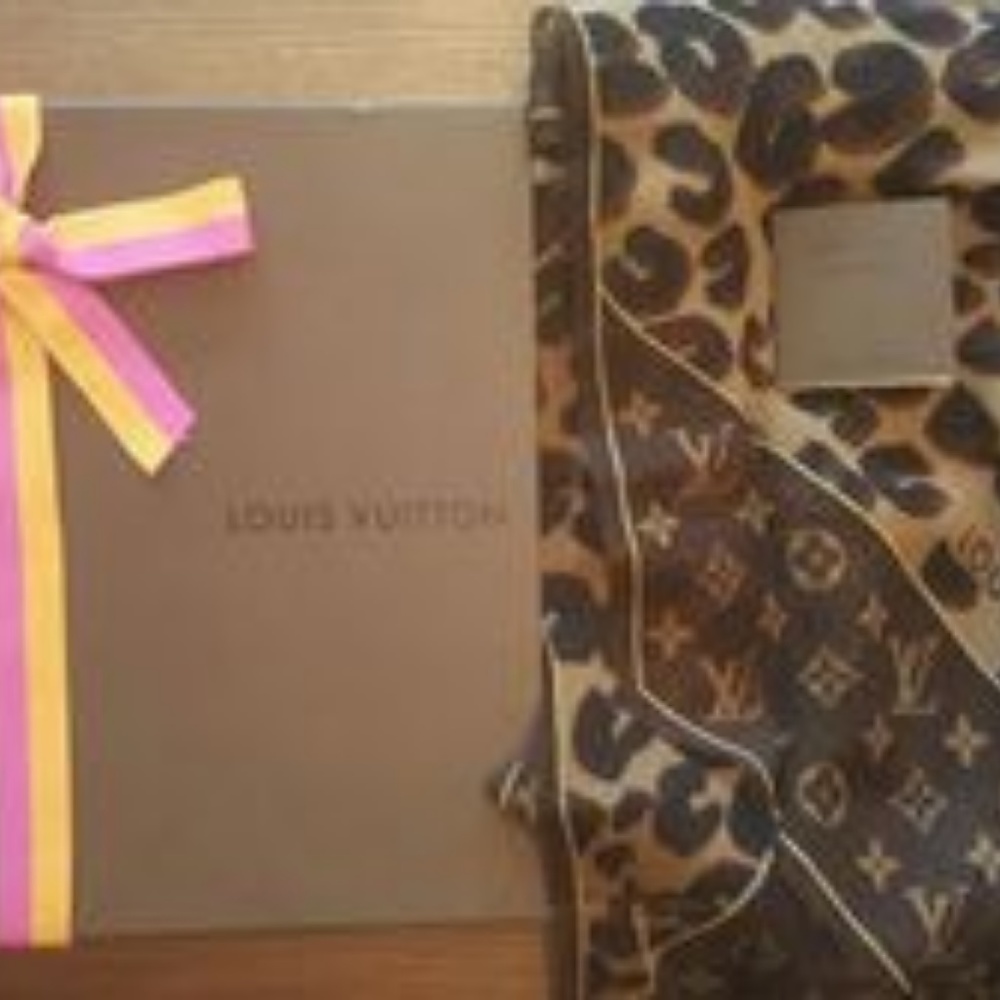 LV Silk Scarf